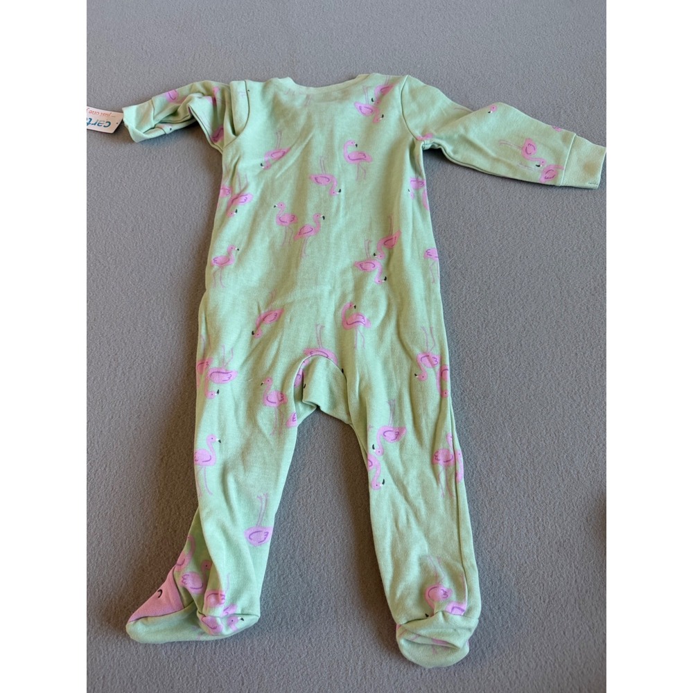 6pc Carters Just One You Little Me Hanna Andersson Baby Girl Sleepers 6mo / 9mo - Picture 10 of 16